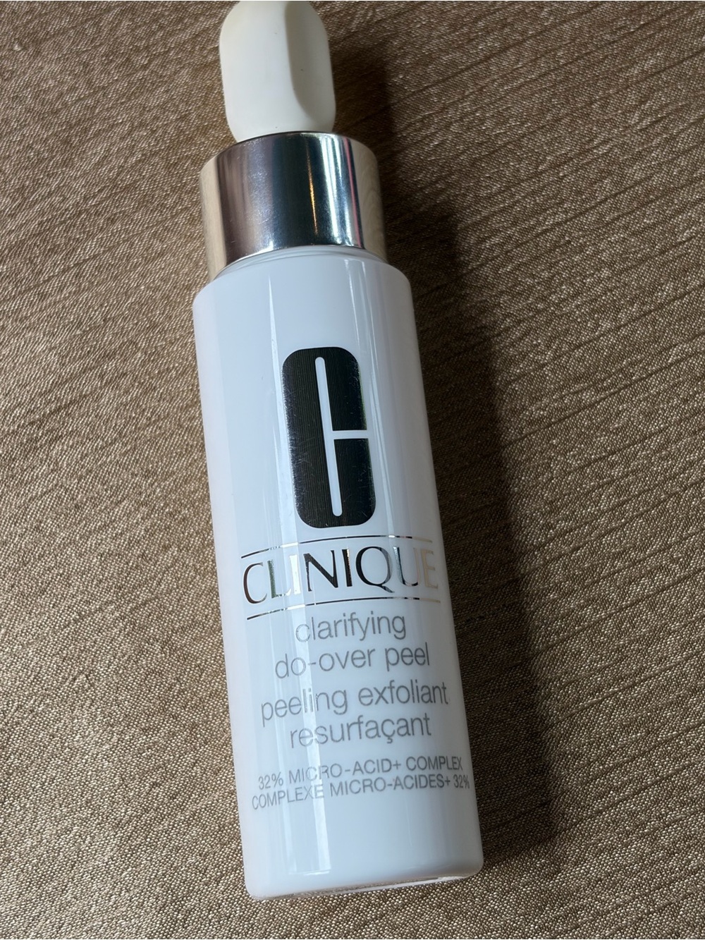 Clinique Clarifying Do-Over Peel - White Bottle